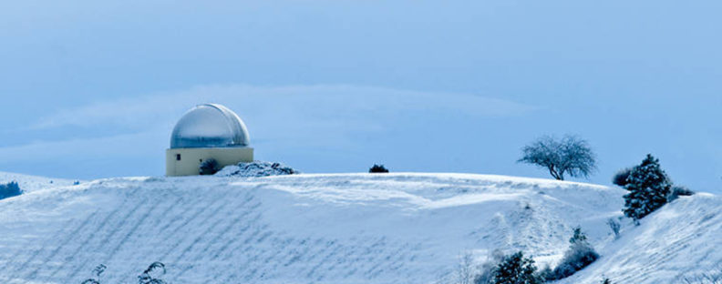 The Jewett Observatory located on WSU Pullman Campus.