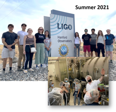 Student day trip to LIGO facility in Hanford