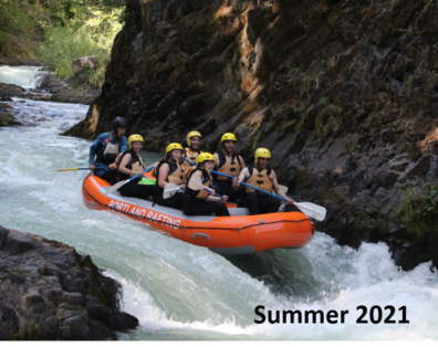 Student day trip: white water rafting