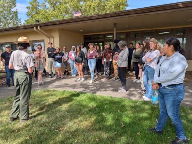 SLCR students visiting the Whitman Mission National Historic Site in Walla Walla, Washington State