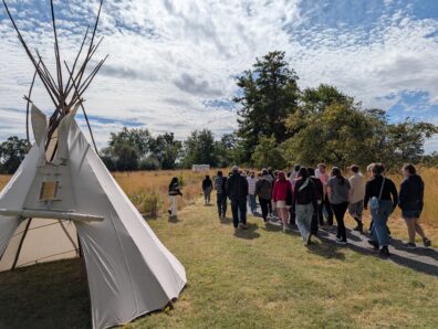 SLCR students visiting the Whitman Mission National Historic Site in Walla Walla, Washington State