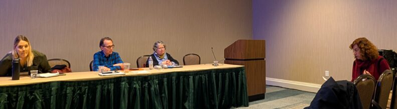 Dr Navarro Daniels at the 2025 MLA conference