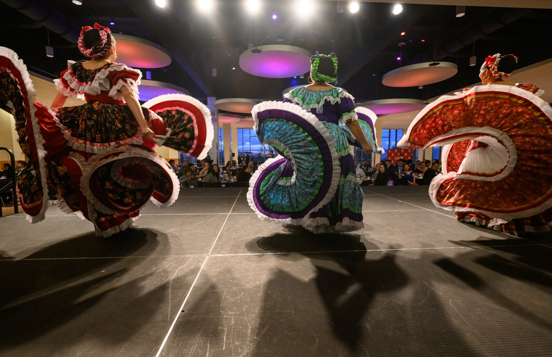Ballet Folklórico de WSU performs during the Chicana/o/x Latina/o/x Alumni Reunion.