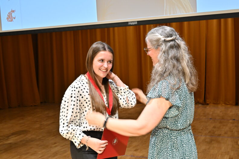 ollege of Arts and Sciences Outstanding Senior Awards Ceremony.