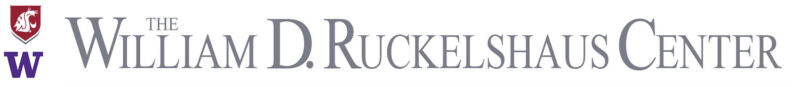 This image links to the William D. Ruckelshaus Center website.