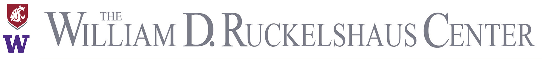 This link directs to the William D. Ruckelshaus Center website.