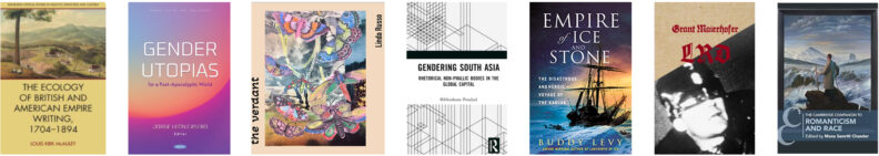 Covers of books written by WSU faculty and students.