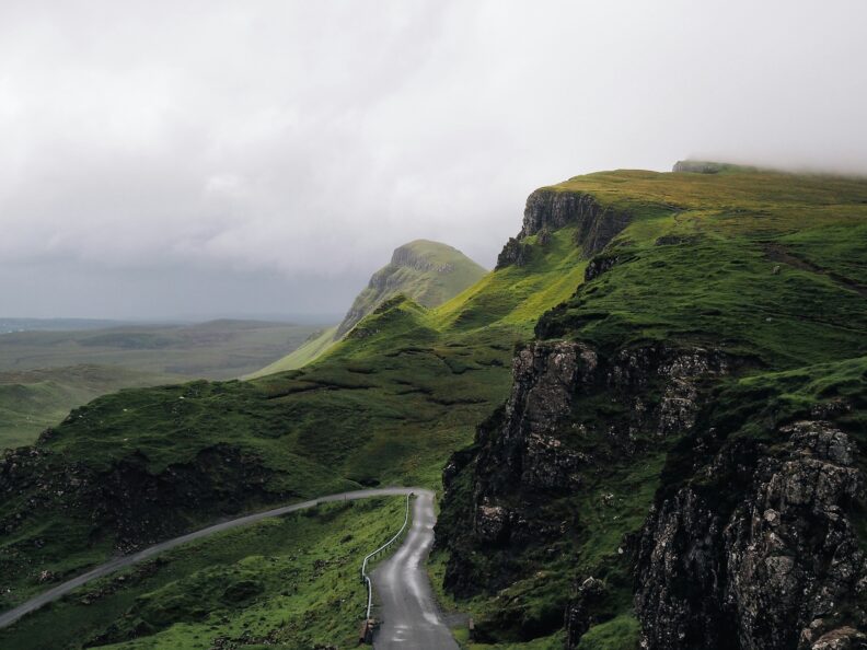 A view of the Irish landscape.