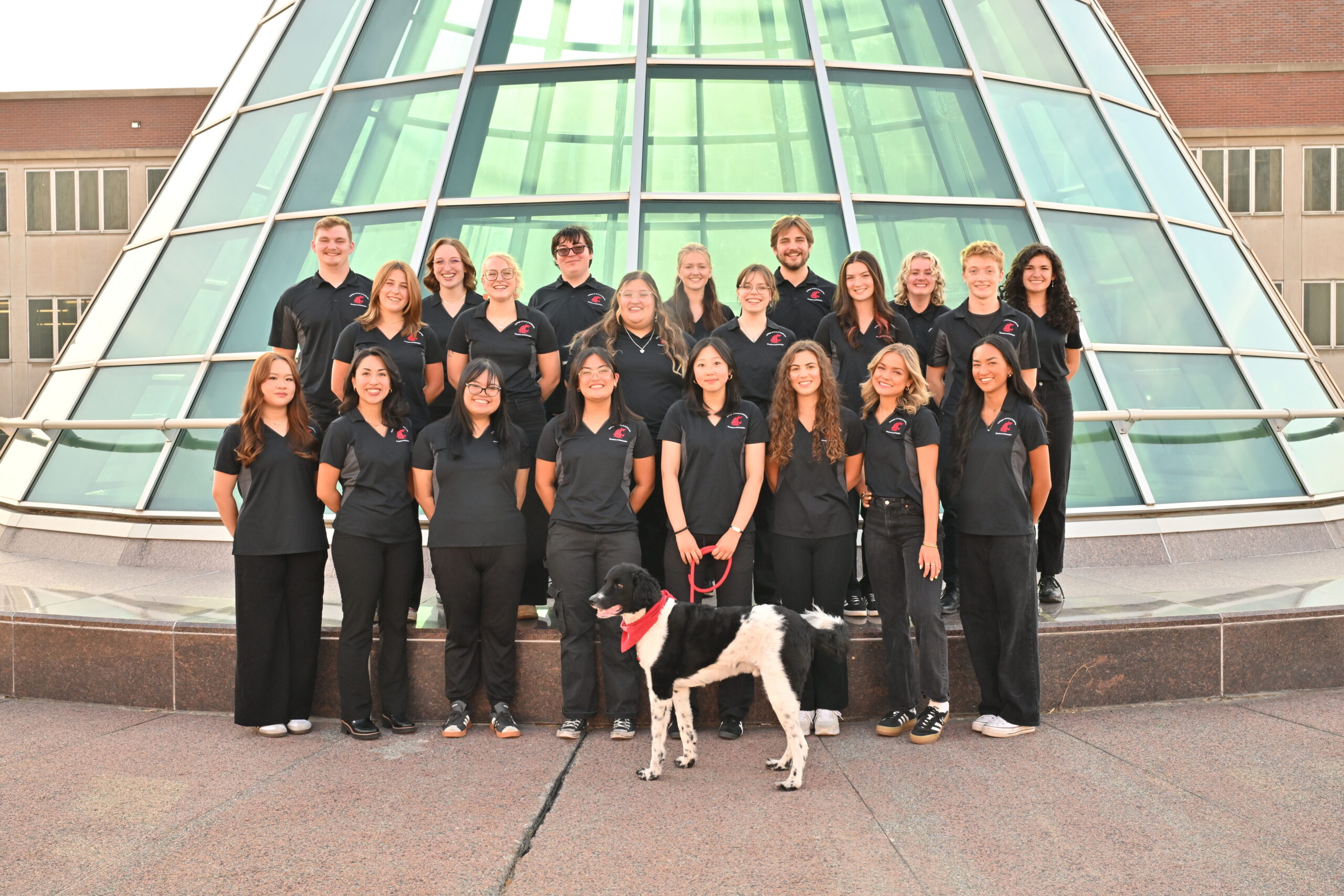 2025-26 CAS Student Ambassador group shot.