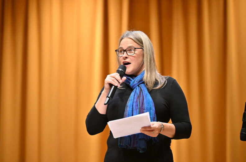 Closeup of Melissa Parkhurst