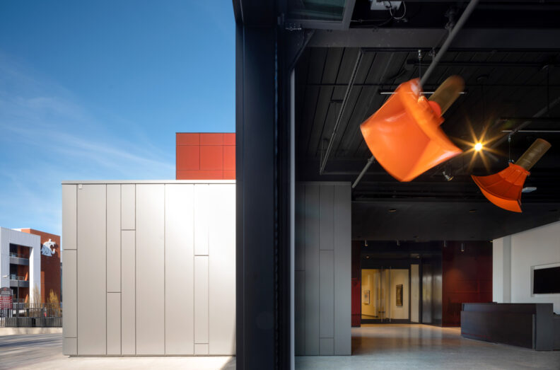 Ambiente432 installed in the Pavilion Gallery (photo by Nic Lehoux)