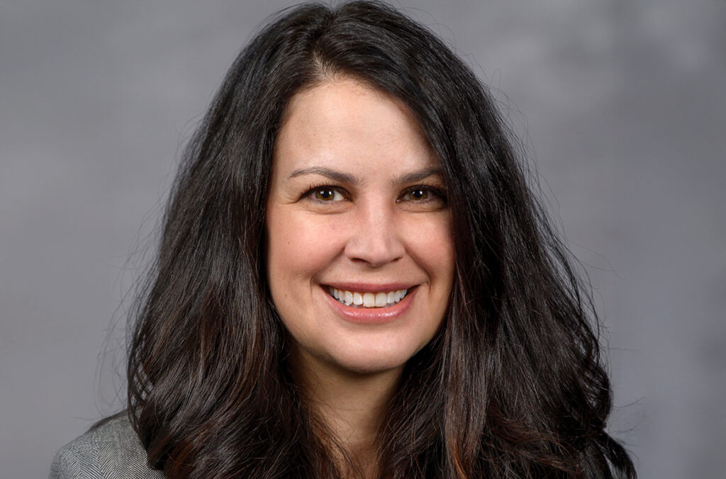 Closeup of Amanda Boyd.