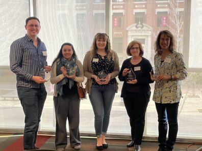 Marc Beer, Jenny Zambrano, Leah Mickelson, Deb Wilmington, Elissa Schwartz.