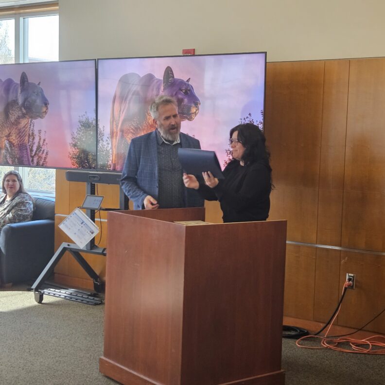 Ris Swank and Michael Goldsby