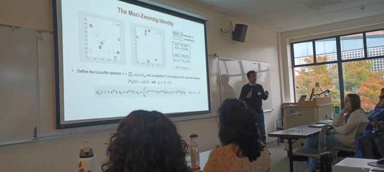 Presentation during RAIN meeting about The Mori-Zwanzig Identity.
