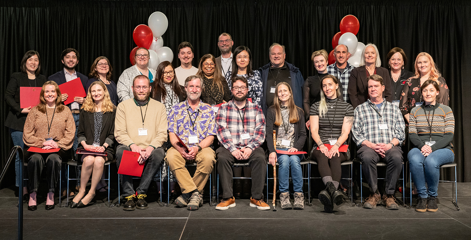 Large group photo of the 2024 CAS awardees.