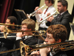 WSU student brass instrumentalists