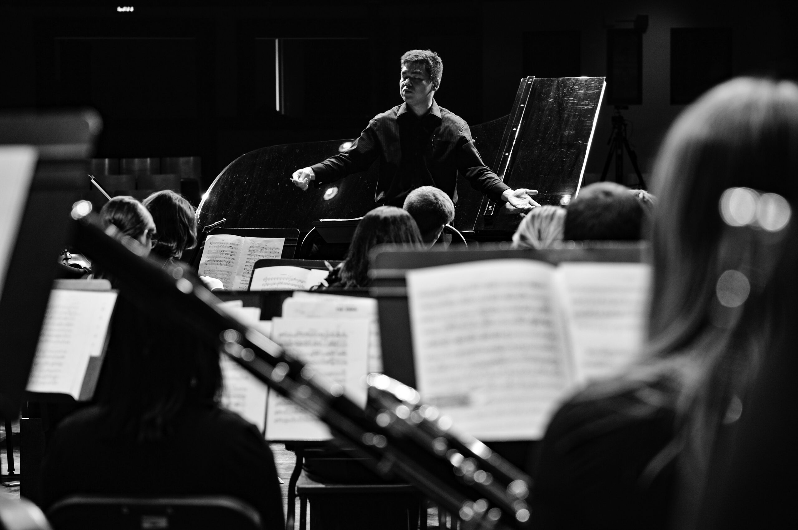 School of Music performance conducted by Dan Pham.