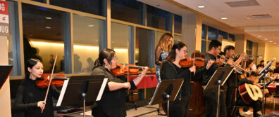 Mariachi Leones del Monte performing. 