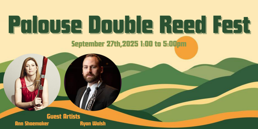 Palouse Double Reed Fest promotional image.