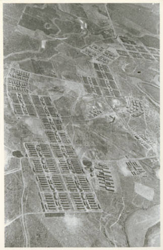 Aerial shot of Grand Coulee Dam construction. Courtesy of WSU Libraries, MASC.