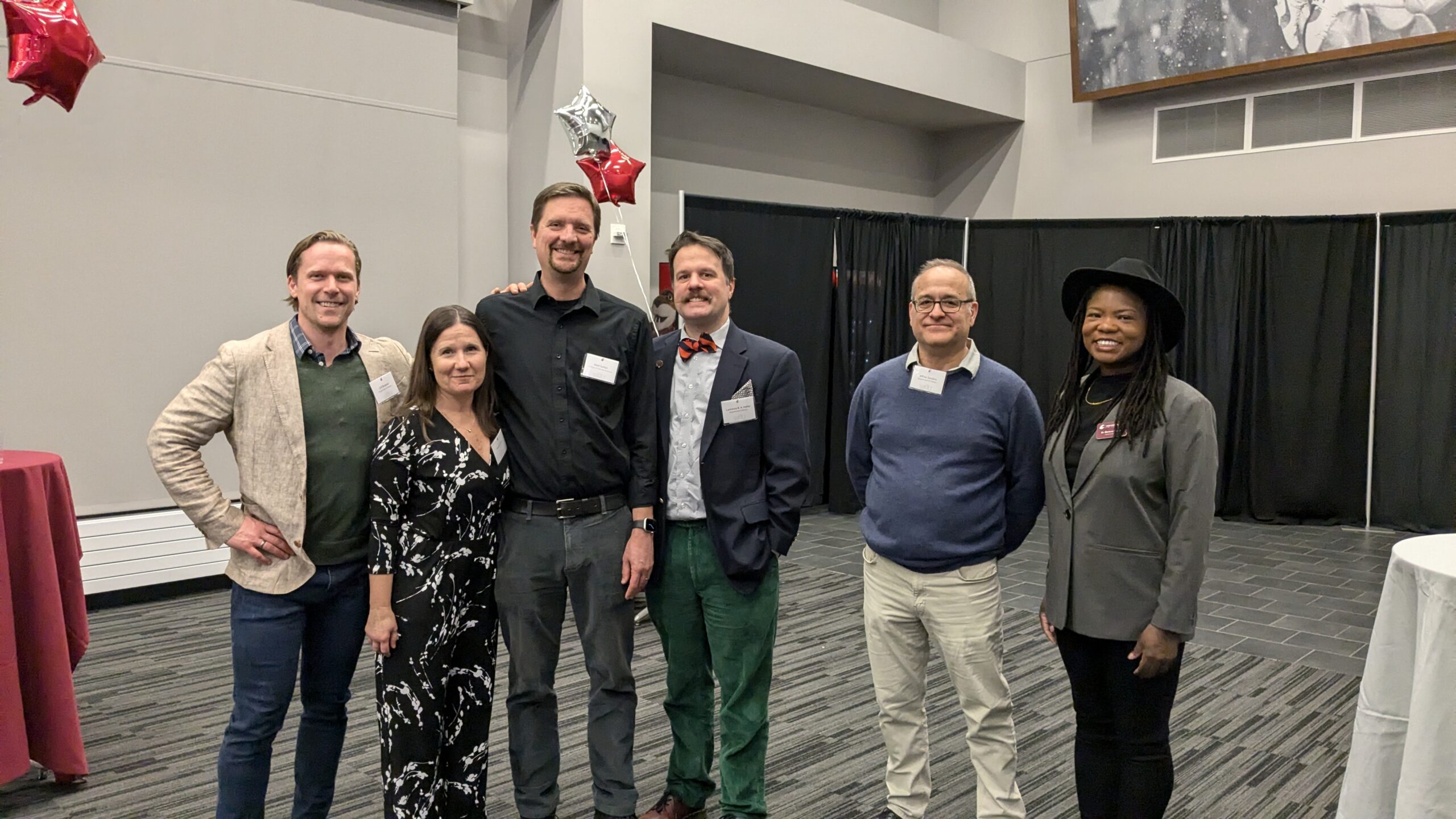 group at award ceremony