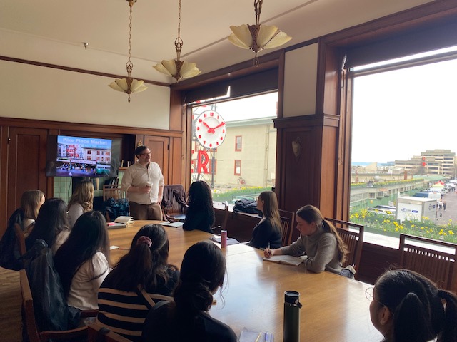 Speaker event at Seattle experience.