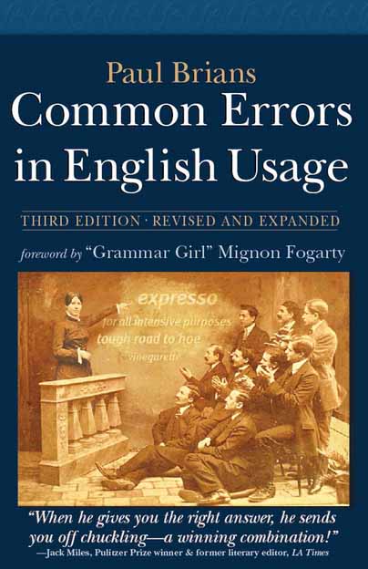 Common Errors in English Usage book cover