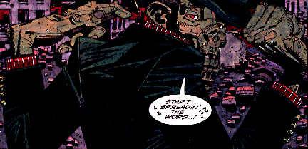 Robot singing the words, Start Spreadin' the Word. 