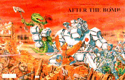 Teenage Mutant Ninja Turtles game with text, After the Bomb.