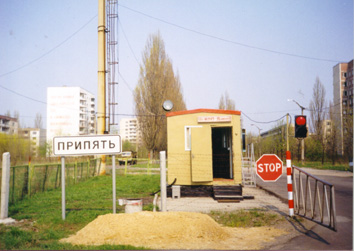 Entering Pripyat April 26, 1998