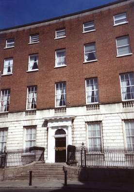 DUBLIN: Just down the block from our bed and breakfast on Denmark Street was the Jesuit Belvedere College where Joyce (and Stephen) studied, and considered becoming a priest before turning to literature. In a pivotal scene in Portrait Stephen has an epiphany on these steps as he realizes he lacks the priestly vocation.