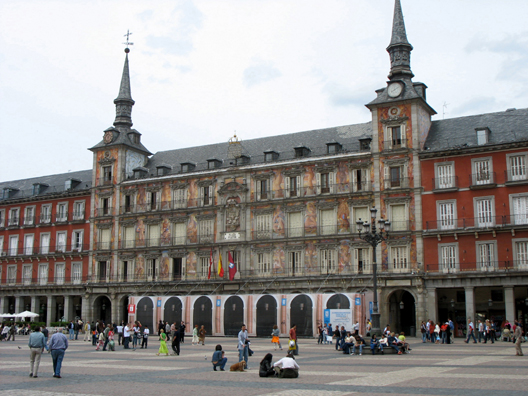 MADRID: This palace has traditionally been used by royalty viewing public events and performances in the plaza below. The mural paintings on the facade were added only in 1993.