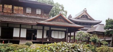 KYOTO: The Hiunkaku (Flying Cloud Pavilion), constructed by Toyomi Hideyioshi as part of the Jurakudai. May 24, 1998