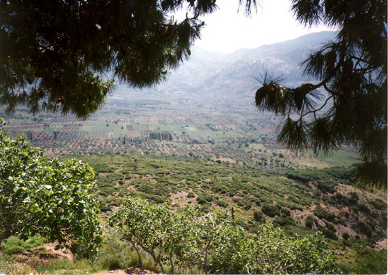 OSSIOS LOUKOS: The surrounding countryside.