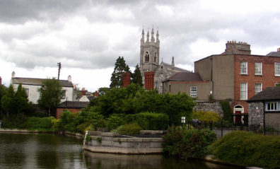 DUBLIN: The reservoir known as the City Basin is also mentioned in Joyce's writings. It's been handsomely landscaped recently.