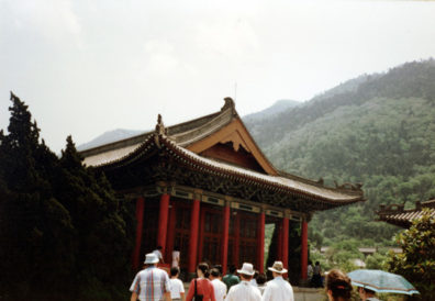 HUAQING TEMPLE: Visit to Huaqing Hot Spring, where the last T'ang emperor frolicked with his favorite concubine, Yang Guifei, while the empire crumbled, 8th century CE.