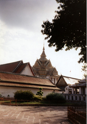 Part of a much larger Buddhist temple complex.
