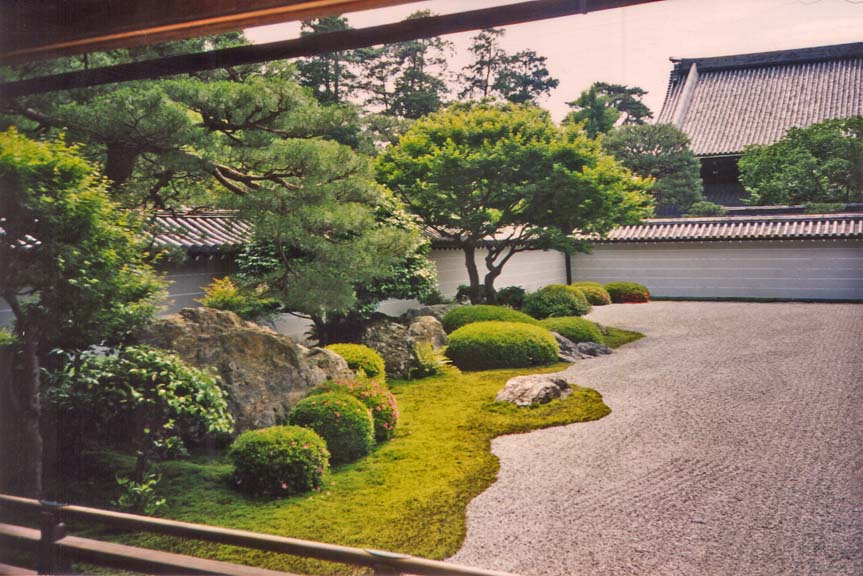 KYOTO: The “leaping tiger” garden, named after the paintings in nearby chambers.