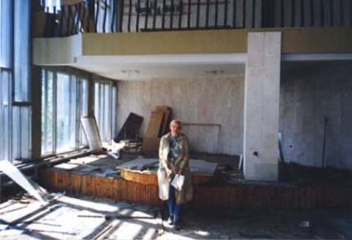 In the dance hall of the Palace of Culture. Here we ran disco dances, poetry readings, evenings of entertainment, twice even culture programs for convention delegates (directors of nuclear stations, energy ministers etc.) from the member countries of the SEV (Council of Mutual Economic Assistance).