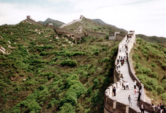 GREAT WALL: Another view of the wall.