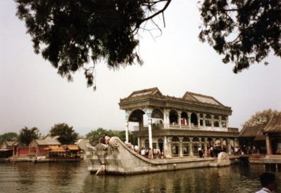 SUMMER PALACE: The fabled Marble Boat, whose expense was reputedly paid for by funds slated for the imperial Navy, symbol of the Empress Dowager's decadence.