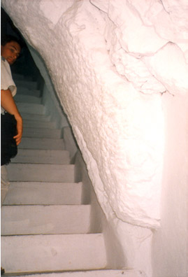 AMORGOS: We could not take photographs of the small but lavishly decorated sanctuary.