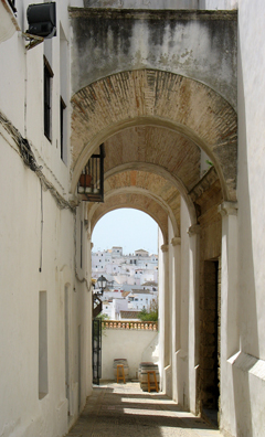 VEJER DE LA FRONTERA: Vejer is a typical old Andalucian town, with narrow, winding streets.