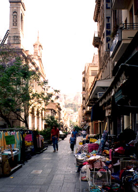 ATHENS: A long ramble through the city led us down this street at the end of which the Acropolis rises. A day later we were back in London, watching a new production of Aristophanes' Lysistrata, which had received its first performance at the Theatre of Dionysus 2.5 millennia earlier. This is the end of the photo tour of Greece.