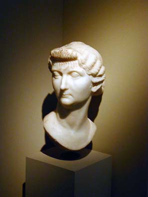 SELÇUK MUSEUM: There are also busts of a couple of imperial wives: Livia Drusilla, wife of Tiberius and mother of Nero.