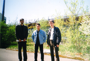 Near the Pripyat supermarket (April 26, 1999)