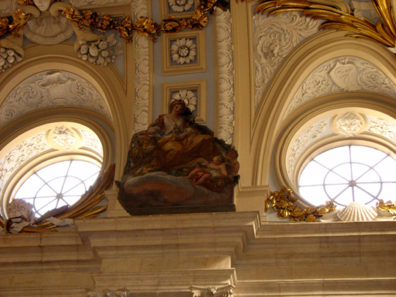 MADRID: Colorful cut-out paintings look like they might have inspired the decorations on the royal apartments in the Plaza Mayor.