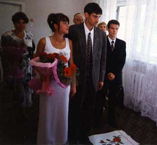 Sasha's wedding, June 30, 1999.
