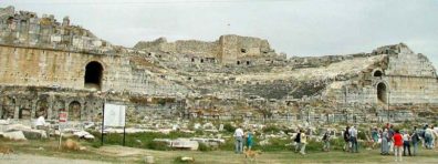 MILETUS: Little is left of the famed ancient city of Miletus except its vast Roman theater.